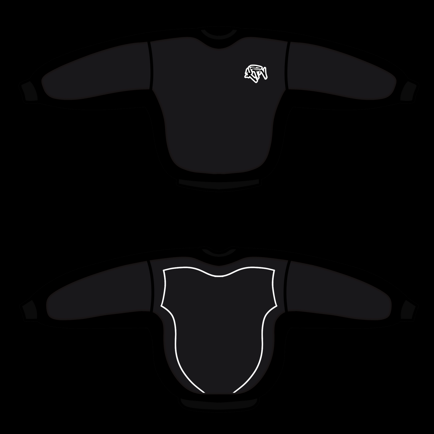 ASPHALT BLACK 2TONE JUMPER