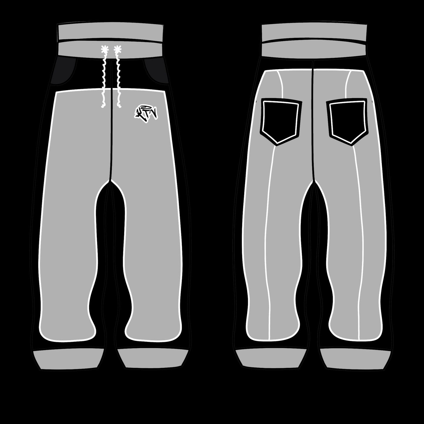 GREY MATTER 2TONE SWEATS